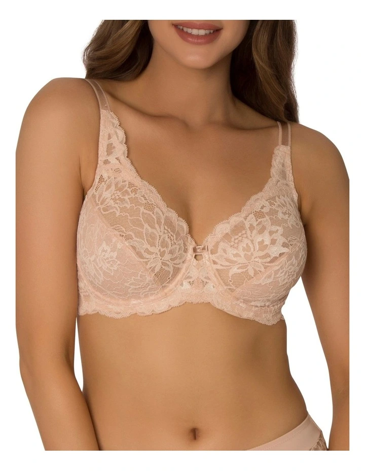 Triumph Amourette Charm Wired Bra In Beige 1 Triumph Amourette Charm Wired Bra In Beige