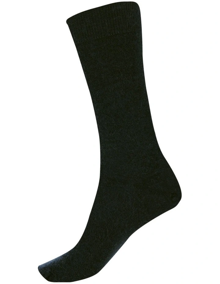 Alpaca Health Over The Calf Socks Black 3 Alpaca Health Over The Calf Socks Black - Image 3
