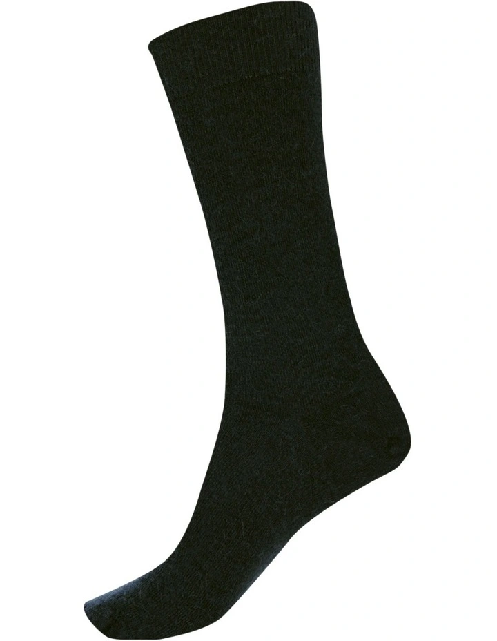 Alpaca Health Over The Calf Socks Black 4 Alpaca Health Over The Calf Socks Black - Image 4