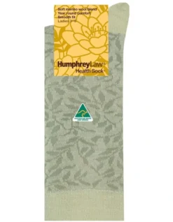 Merino Wool Blend Health Over The Calf Socks Bone/Antelope