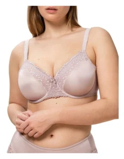 Triumph Ladyform Soft Underwire Bra In Purple