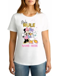 Disney Women's Girls Rule Tee