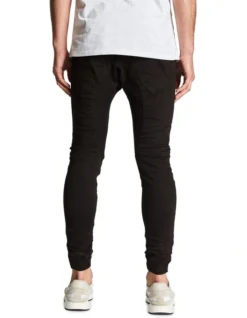 Hellcat Distressed Jogger Pant Black -Myer Clothing Shop 605761390 5 1 720x928