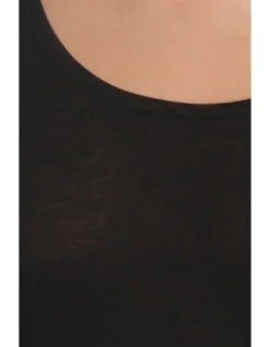 KAYSER Pure Cotton Top In Black -Myer Clothing Shop 606207070 282495800 3 720x928