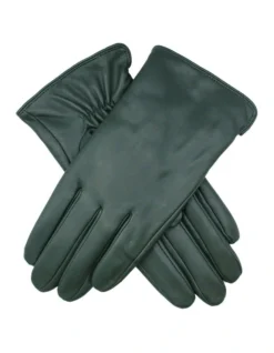 Leather Glove In Green