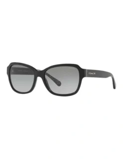 Coach HC8232 L1010 Black Sunglasses