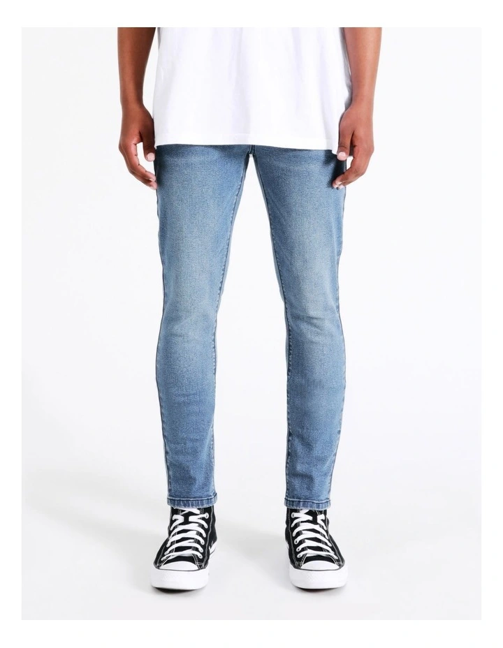 Zack 2 Skinny Jean Blue 2 Zack 2 Skinny Jean Blue - Image 2