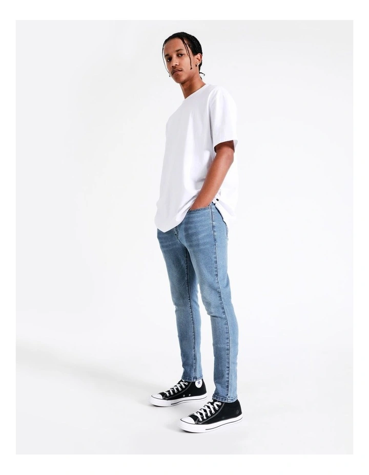 Zack 2 Skinny Jean Blue 3 Zack 2 Skinny Jean Blue - Image 3