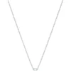 Swarovski Attract Trilogy Pendant Round Cut Rhodium Plated In White
