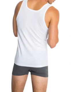 Bonds Coral Island Singlet In White -Myer Clothing Shop 624169540 5 720x928