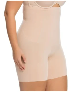 Spanx Oncore High Waisted Mid Thigh Short Beige -Myer Clothing Shop 625304710 3 720x928