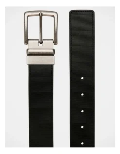 Textured Black Reversible Belt -Myer Clothing Shop 626671540 3 1 720x928