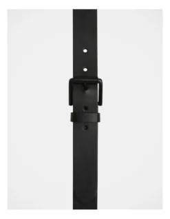 Black Skinny Casual Belt