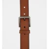 Tan Skinny Casual Belt