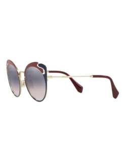 Miu Miu MU 57TS Core Collection Gold Sunglasses -Myer Clothing Shop 627213430 3 720x928