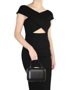 Ruby Black Top Handle Clutch OB4661 12 Ruby Black Top Handle Clutch OB4661 -Myer Clothing Shop 627232420 6 720x928