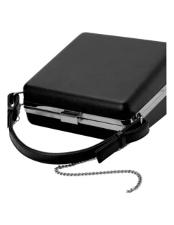 Ashley Black Top Handle Clutch OB4662 9 Ashley Black Top Handle Clutch OB4662 -Myer Clothing Shop 627232870 4 1 720x928