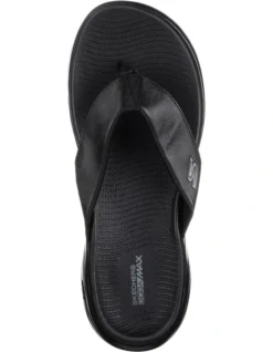 Skechers On The Go 600 Seaport Slides In Black -Myer Clothing Shop 627561010 4 720x928
