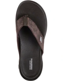 Skechers On The Go 600 Seaport Slides In Chocolate 9 Skechers On The Go 600 Seaport Slides In Chocolate -Myer Clothing Shop 627561100 4 720x928