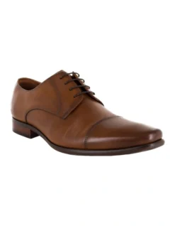 Florsheim Cross Leather Tan Lace Up Dress Shoe -Myer Clothing Shop 627702580 3 720x928