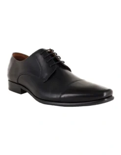 Florsheim Cross Leather Black Lace Up Dress Shoe -Myer Clothing Shop 627702670 3 720x928