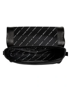 Succumb Black Flap Over Crossbody Bag SA7641 9 Succumb Black Flap Over Crossbody Bag SA7641 -Myer Clothing Shop 634071700 4 1 720x928