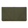 Triple Threat Green Leather Bifold Wallet SA1405