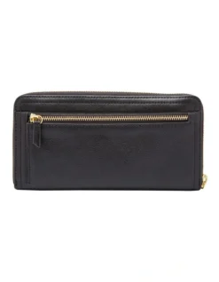 Fossil Logan Black Zip Around Wallet -Myer Clothing Shop 637835230 4 1 720x928