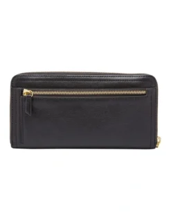 Fossil Logan Black Zip Around Wallet -Myer Clothing Shop 637835230 5 720x928