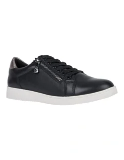 Hush Puppies Mimosa Black Zip Up Sneaker -Myer Clothing Shop 638518150 5 720x928 1