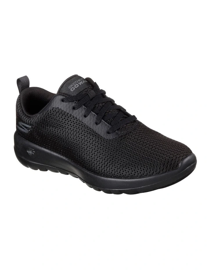 Skechers GOwalk Joy Paradise Lace-Up Sneaker In Black 2 Skechers GOwalk Joy Paradise Lace-Up Sneaker In Black - Image 2