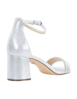 Elenora True Silver Suedette Sandal -Myer Clothing Shop 641064340 5 720x928