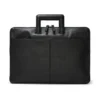 Montoro Black Leather Slim Briefcase