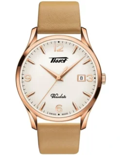 Tissot Heritage Visodate T1184103627701 Watch In Rose Gold