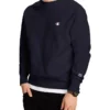 Champion Reverse Weave Crew Navy