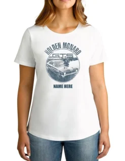 Women's Holden Monaro Personalised Cotton T Shirt