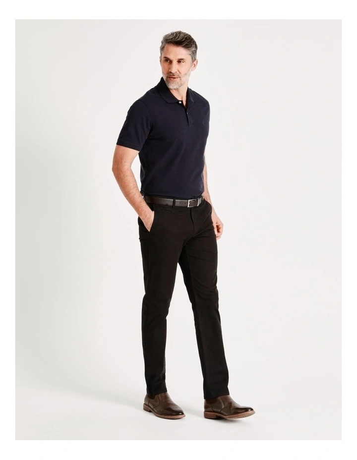Breckland Stretch Textured Chino Charcoal 5 Breckland Stretch Textured Chino Charcoal - Image 5