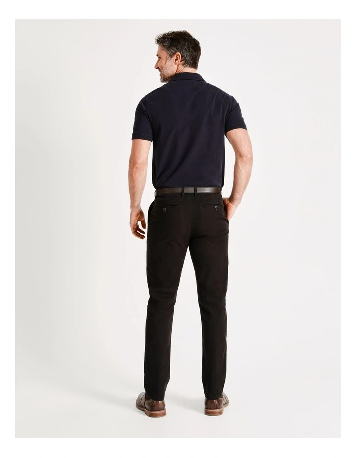 Breckland Stretch Textured Chino Charcoal 6 Breckland Stretch Textured Chino Charcoal - Image 6