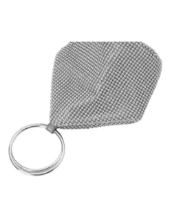 Bianca Silver Top Handle Clutch OB5243 -Myer Clothing Shop 667307530 4 1 720x928