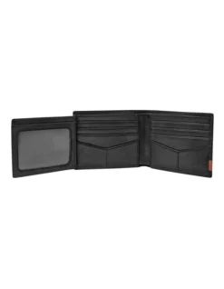 Fossil QUINN BIFOLD WITH FLIP ID BLACK -Myer Clothing Shop 667358920 3 720x928