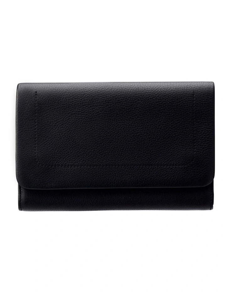 Remnant Black Flap Over Wallet SA1471 1 Remnant Black Flap Over Wallet SA1471