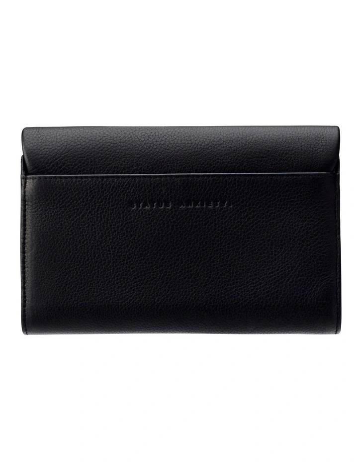 Remnant Black Flap Over Wallet SA1471 2 Remnant Black Flap Over Wallet SA1471 - Image 2