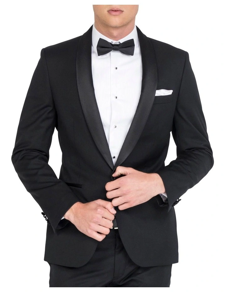 Tailored Tuxedo Jacket Short 1 Tailored Tuxedo Jacket Short