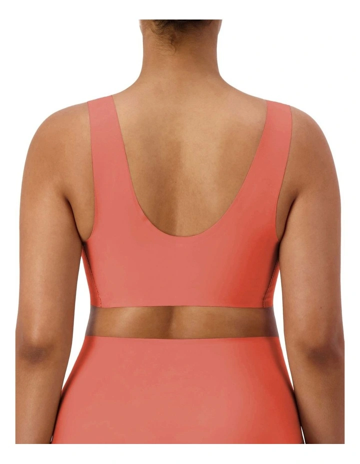 Sloggi Zero Feel Bralette In Orange 2 Sloggi Zero Feel Bralette In Orange - Image 2