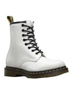 Dr. Martens 1460 Smooth White Combat Boot
