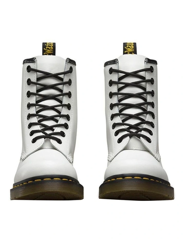 Dr. Martens 1460 Smooth White Combat Boot 5 Dr. Martens 1460 Smooth White Combat Boot - Image 5