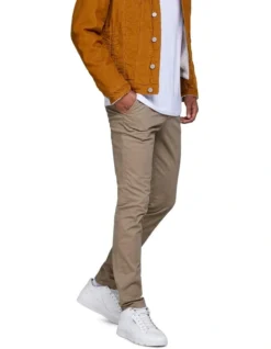 Jack & Jones Marco Bowie Slim Fit Chino Pant Beige