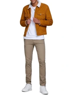 Jack & Jones Marco Bowie Slim Fit Chino Pant Beige -Myer Clothing Shop 678864070 4 720x928