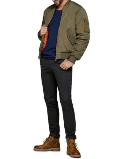 Jack & Jones Marco Bowie Slim Fit Chino Pant Black -Myer Clothing Shop 678864160 3 720x928