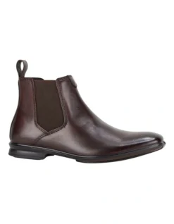 Hush Puppies Leather Mahogany Chelsea Boot -Myer Clothing Shop 679945510 5 1 720x928
